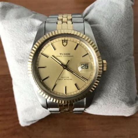 Vintage Tudor Prince Oysterdate Jumbo 38mm Ref 75303